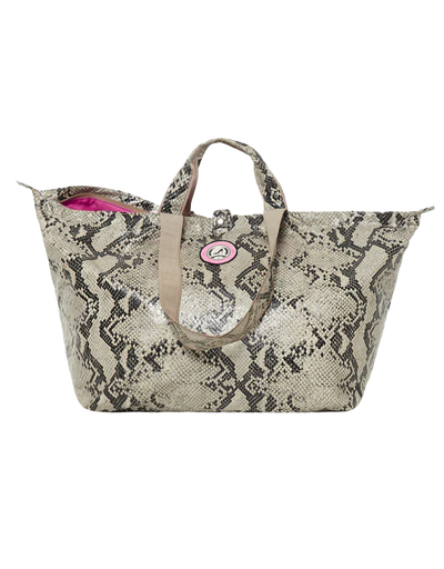 Kleiner Shopper Schlangen Print