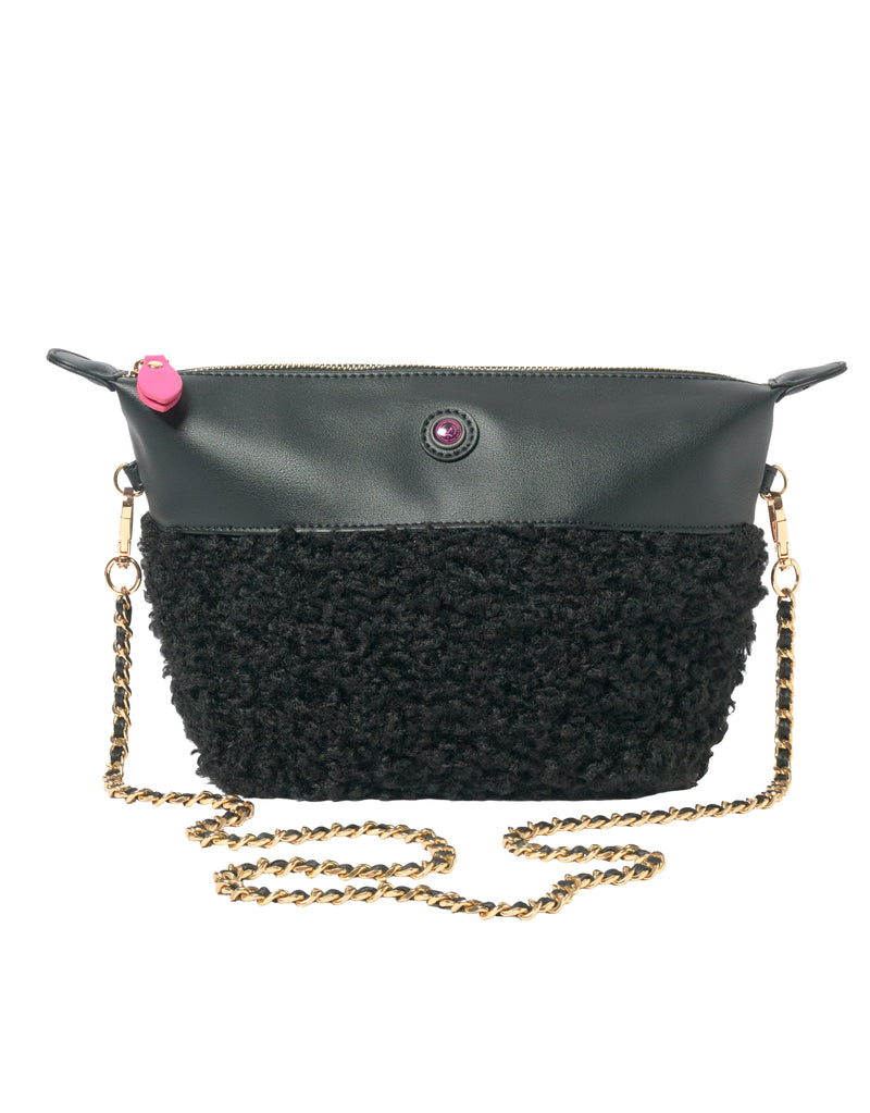 Crossbody ketting goud zwart