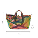 Kleine shopper pailletten multi color IBIZA