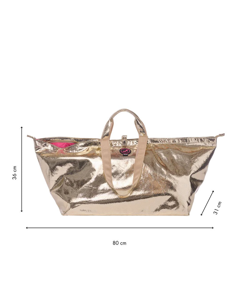 Grote shopper champagne goud CHIANG MAI
