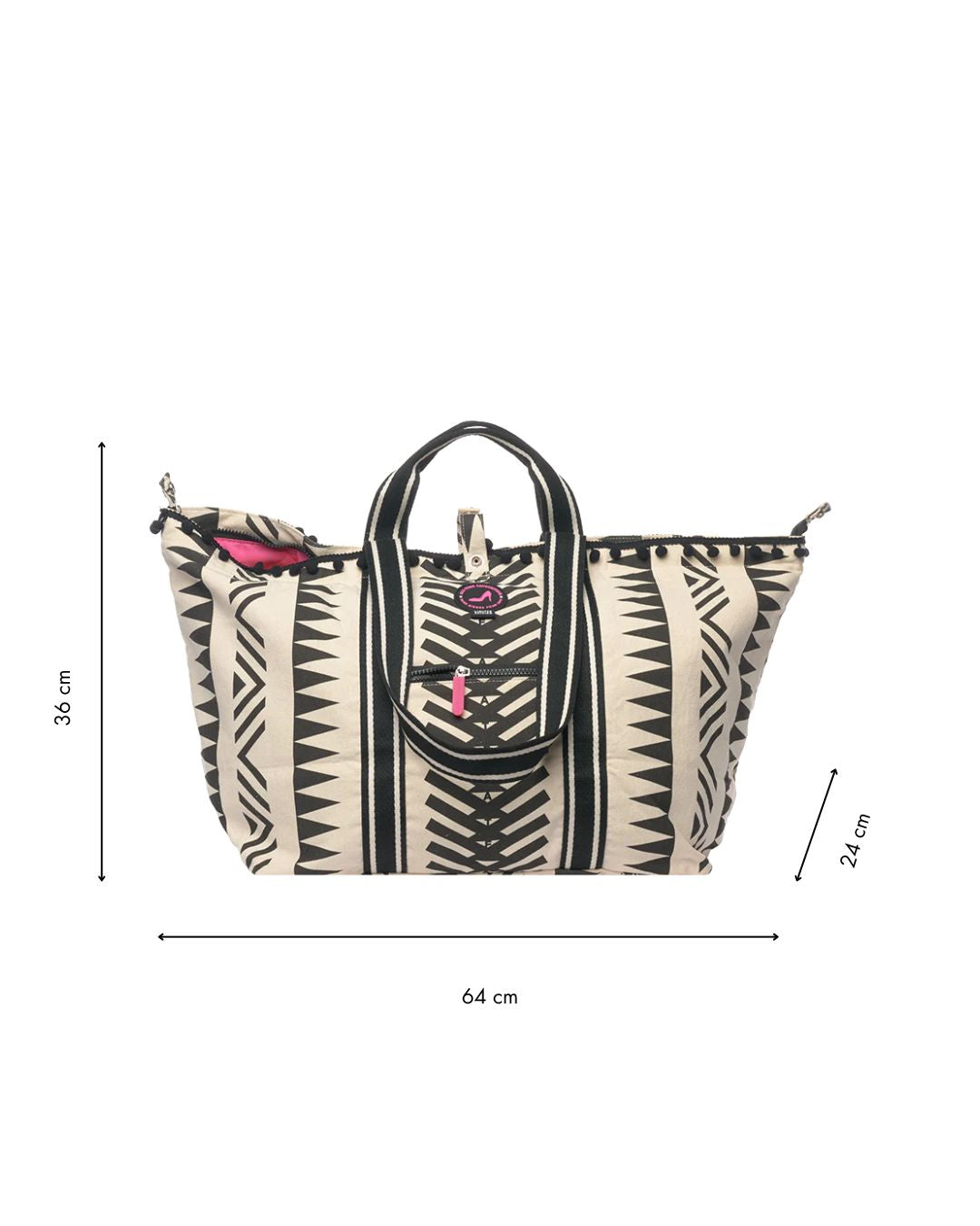 Kleiner Shopper Schwarz & Weiß RIO