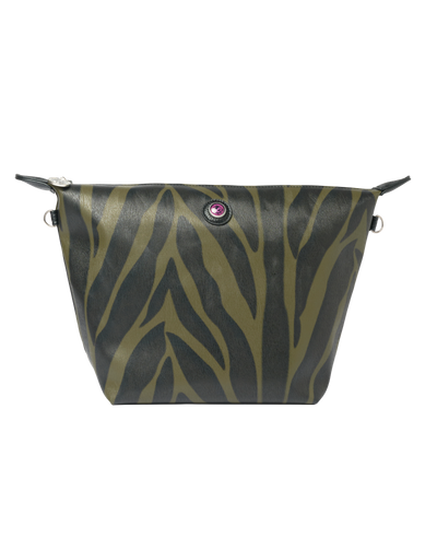 Toilettas zebra khaki NICE