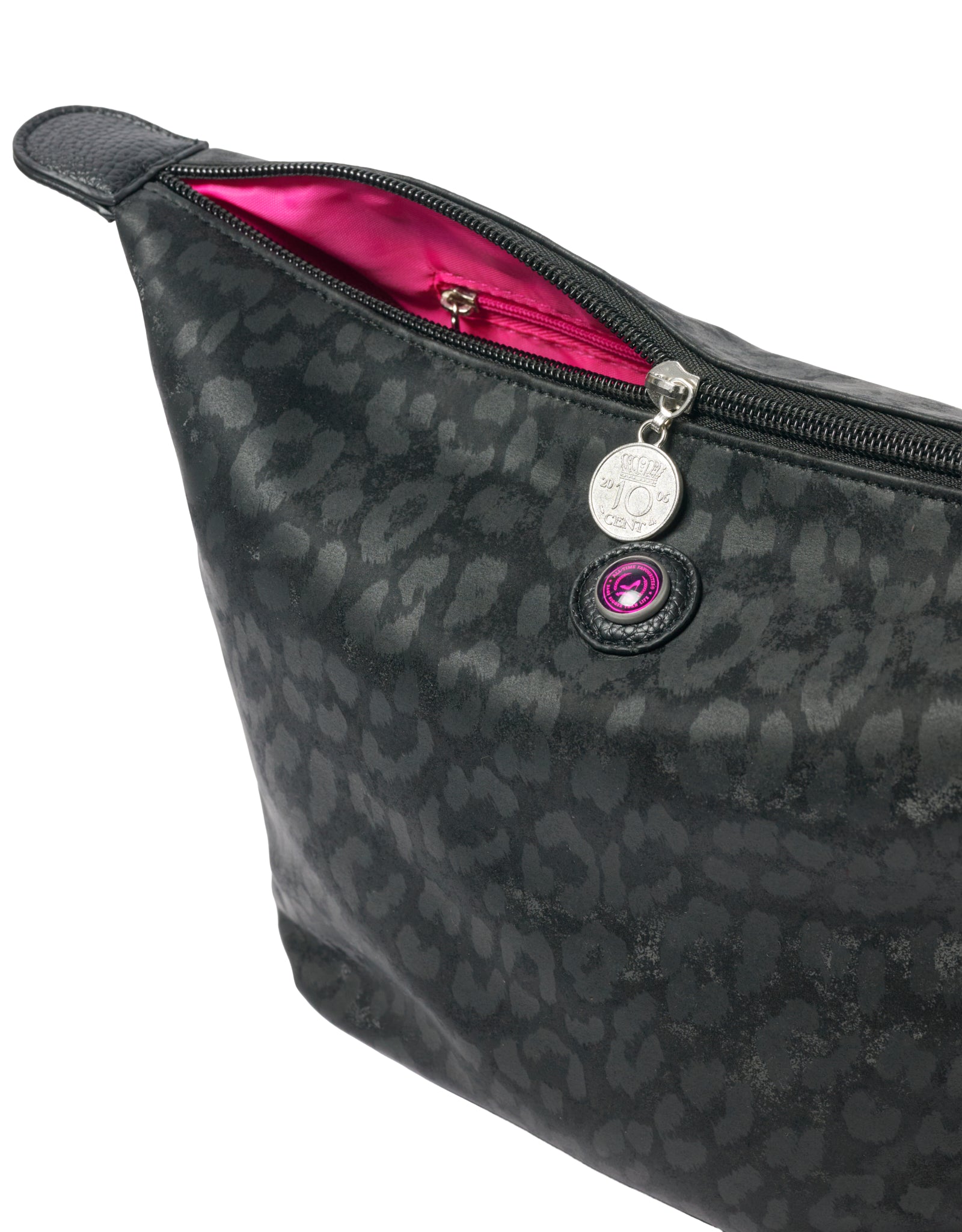 Toiletry Bag Leopard Black DUSSELDORF
