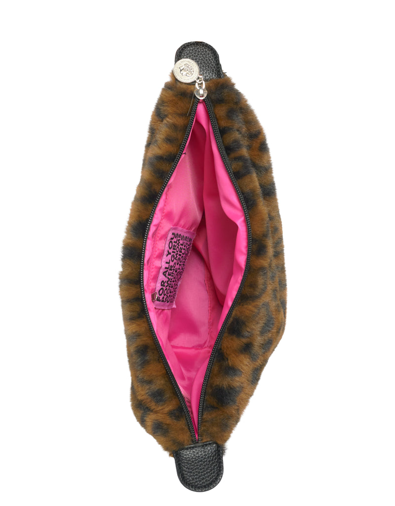 Toiletry Bag Furry Leopard MAASTRICHT