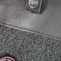 Small grey teddy HAMBURG tote bag