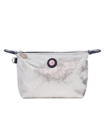 Silver KOH SAMUI makeup bag